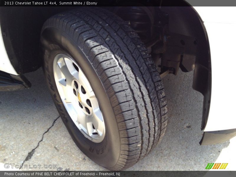 Summit White / Ebony 2013 Chevrolet Tahoe LT 4x4