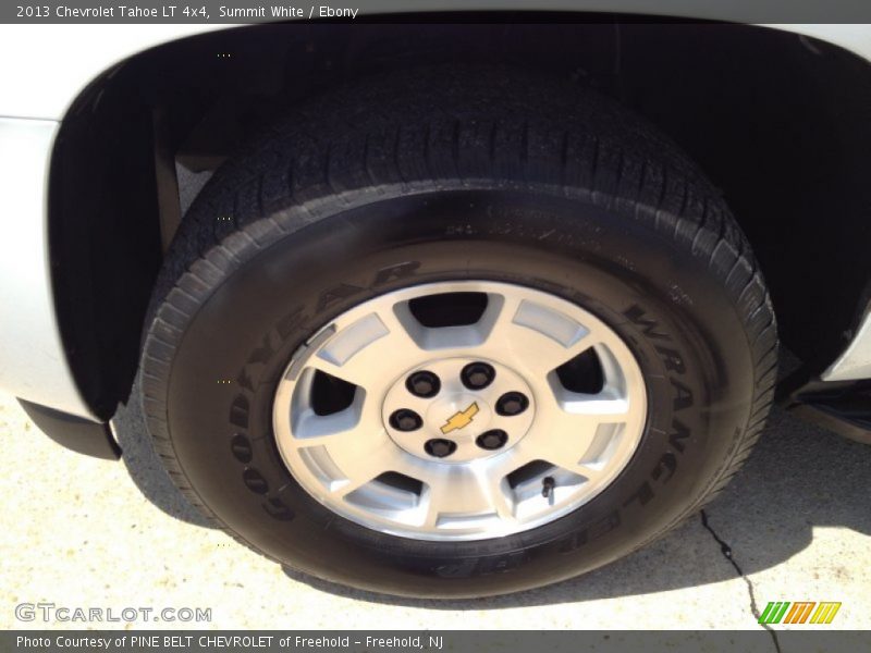 Summit White / Ebony 2013 Chevrolet Tahoe LT 4x4