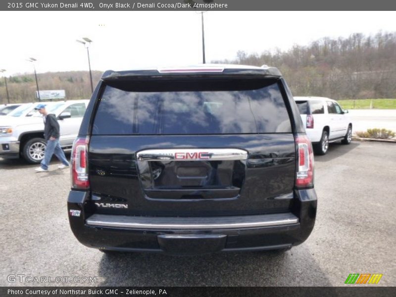 Onyx Black / Denali Cocoa/Dark Atmosphere 2015 GMC Yukon Denali 4WD