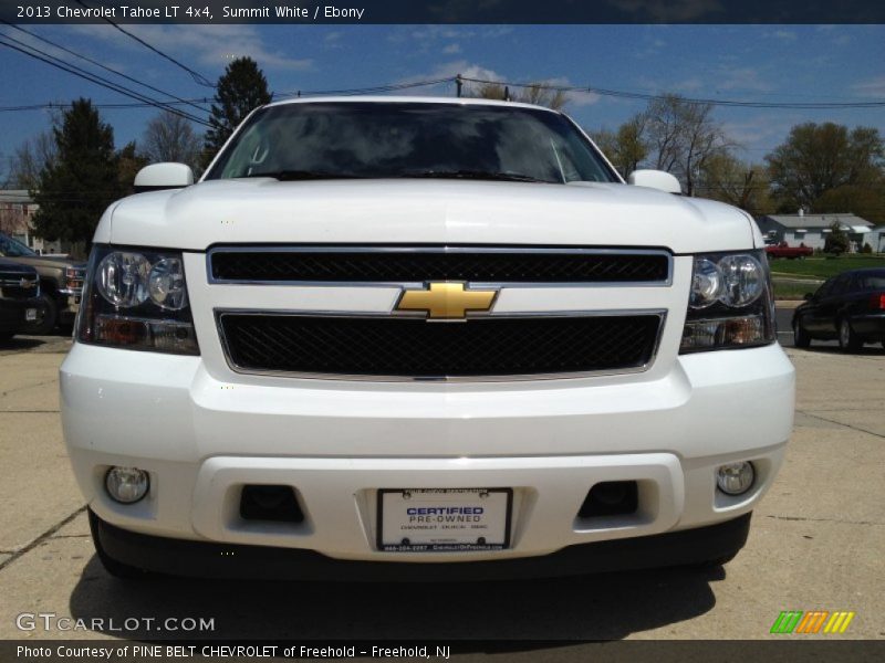 Summit White / Ebony 2013 Chevrolet Tahoe LT 4x4