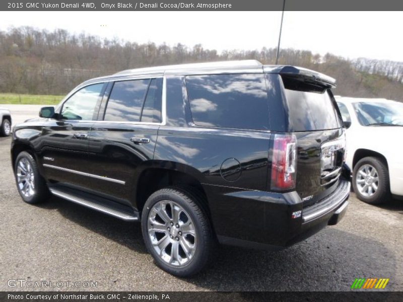 Onyx Black / Denali Cocoa/Dark Atmosphere 2015 GMC Yukon Denali 4WD