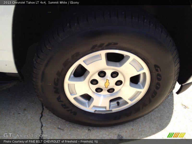 Summit White / Ebony 2013 Chevrolet Tahoe LT 4x4