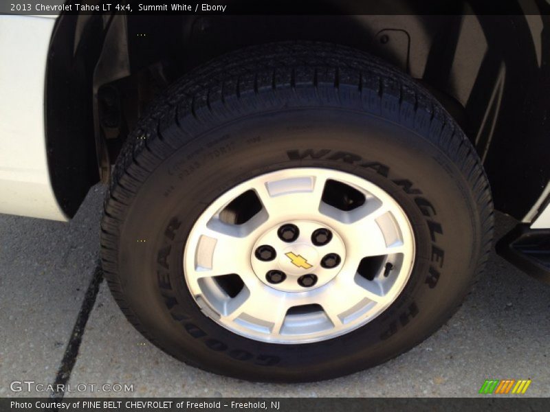 Summit White / Ebony 2013 Chevrolet Tahoe LT 4x4