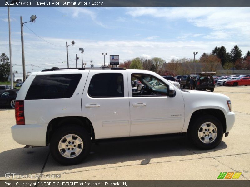 Summit White / Ebony 2013 Chevrolet Tahoe LT 4x4