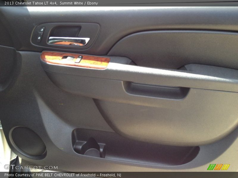 Summit White / Ebony 2013 Chevrolet Tahoe LT 4x4