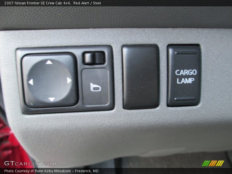 Red Alert / Steel 2007 Nissan Frontier SE Crew Cab 4x4