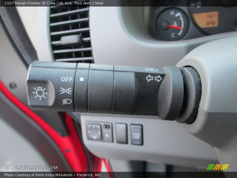 Red Alert / Steel 2007 Nissan Frontier SE Crew Cab 4x4