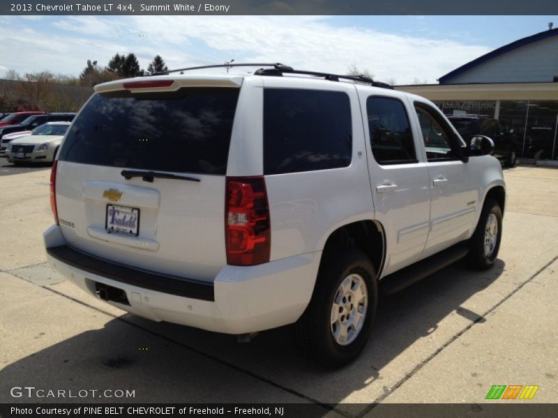 Summit White / Ebony 2013 Chevrolet Tahoe LT 4x4