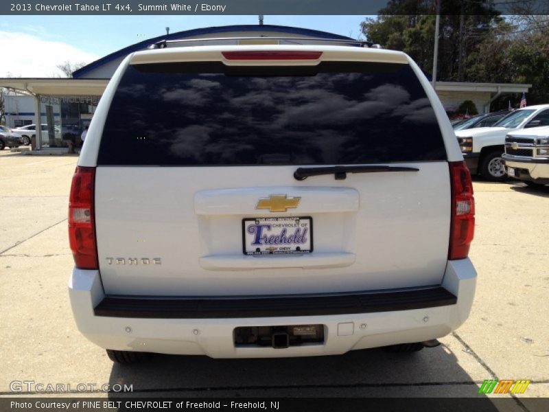 Summit White / Ebony 2013 Chevrolet Tahoe LT 4x4