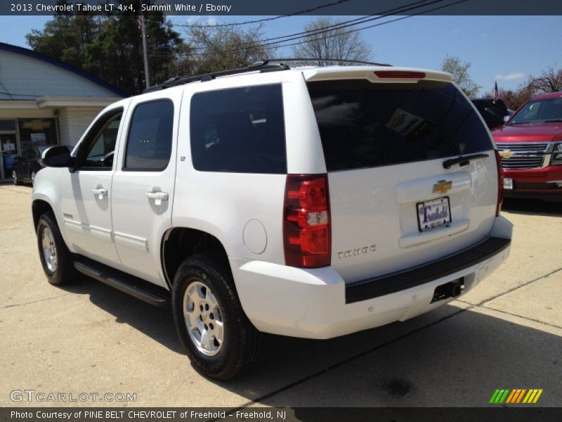 Summit White / Ebony 2013 Chevrolet Tahoe LT 4x4