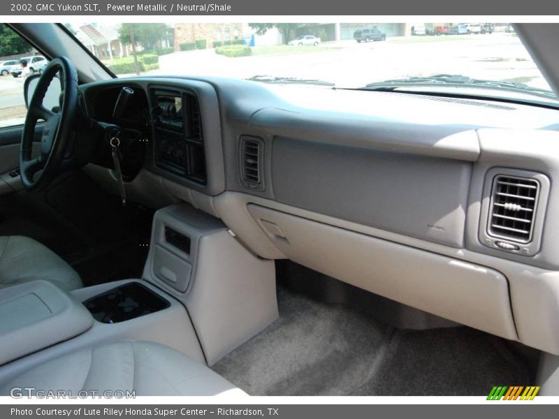 Pewter Metallic / Neutral/Shale 2002 GMC Yukon SLT
