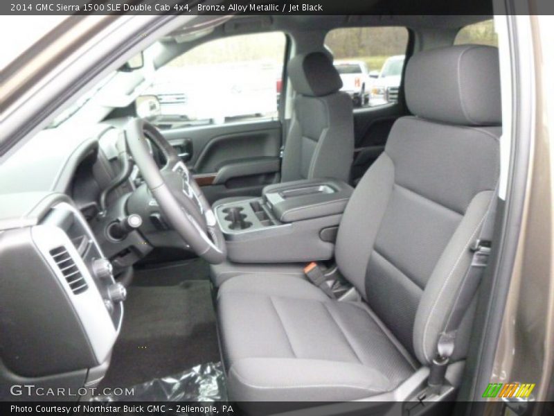Bronze Alloy Metallic / Jet Black 2014 GMC Sierra 1500 SLE Double Cab 4x4