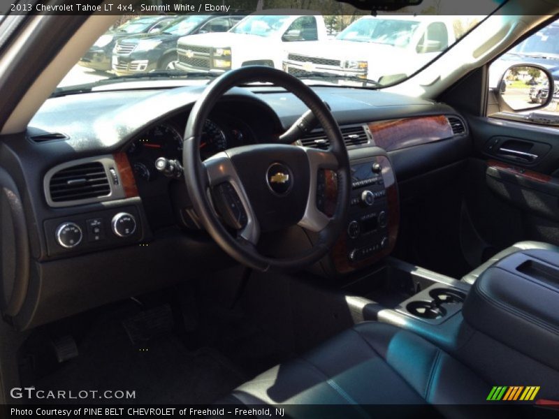 Summit White / Ebony 2013 Chevrolet Tahoe LT 4x4