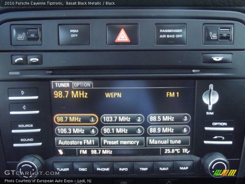 Basalt Black Metallic / Black 2010 Porsche Cayenne Tiptronic