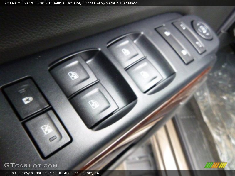 Bronze Alloy Metallic / Jet Black 2014 GMC Sierra 1500 SLE Double Cab 4x4