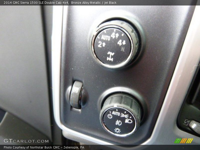 Bronze Alloy Metallic / Jet Black 2014 GMC Sierra 1500 SLE Double Cab 4x4