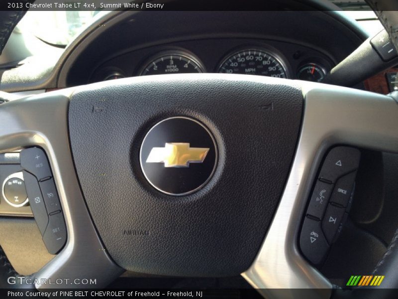 Summit White / Ebony 2013 Chevrolet Tahoe LT 4x4
