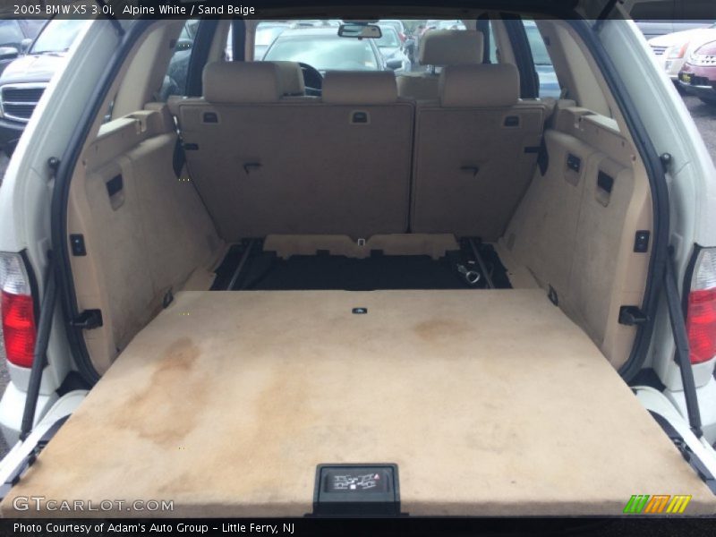 Alpine White / Sand Beige 2005 BMW X5 3.0i