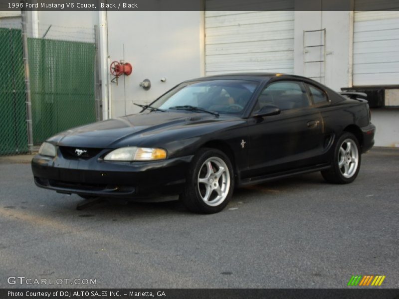 Front 3/4 View of 1996 Mustang V6 Coupe