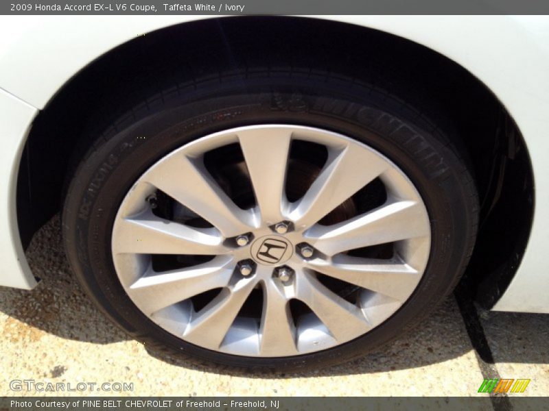 Taffeta White / Ivory 2009 Honda Accord EX-L V6 Coupe
