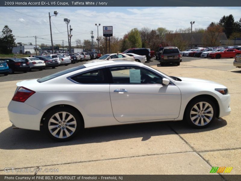 Taffeta White / Ivory 2009 Honda Accord EX-L V6 Coupe