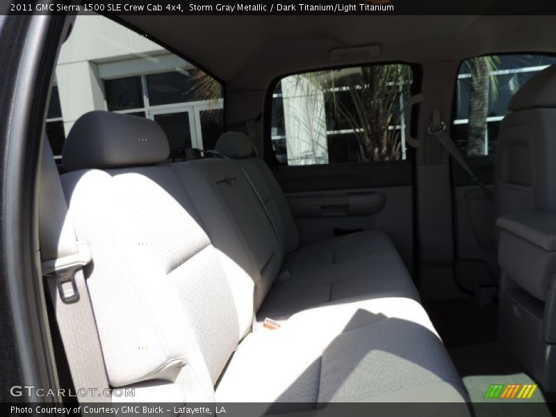 Storm Gray Metallic / Dark Titanium/Light Titanium 2011 GMC Sierra 1500 SLE Crew Cab 4x4