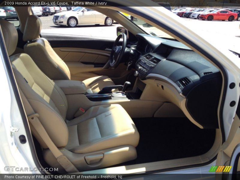 Taffeta White / Ivory 2009 Honda Accord EX-L V6 Coupe