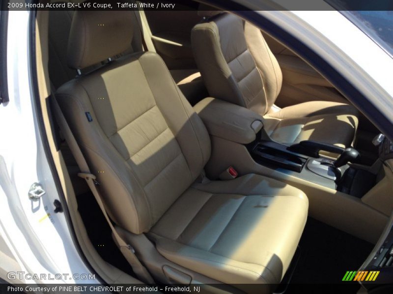 Taffeta White / Ivory 2009 Honda Accord EX-L V6 Coupe
