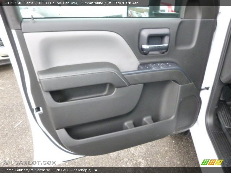 Summit White / Jet Black/Dark Ash 2015 GMC Sierra 2500HD Double Cab 4x4