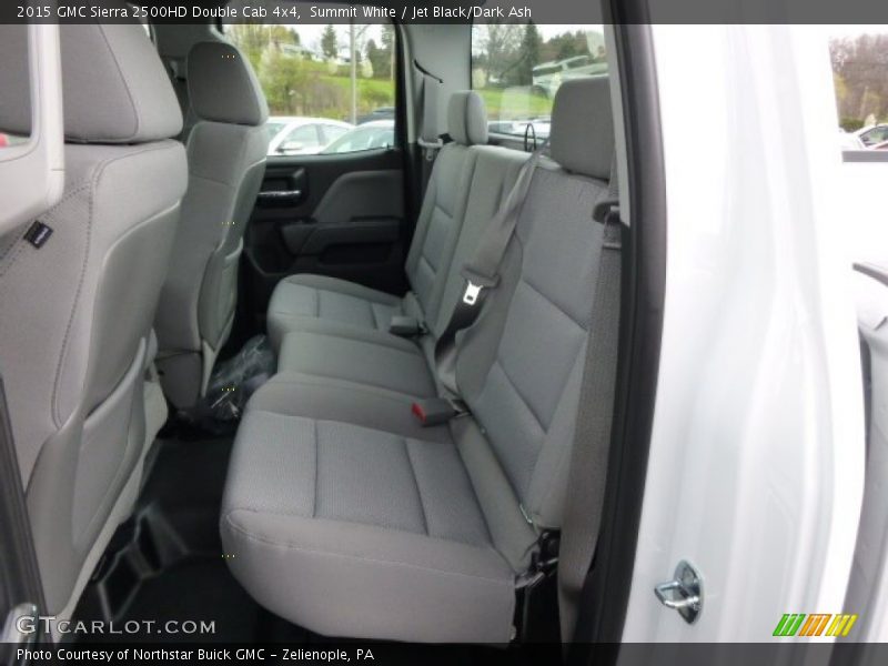 Summit White / Jet Black/Dark Ash 2015 GMC Sierra 2500HD Double Cab 4x4