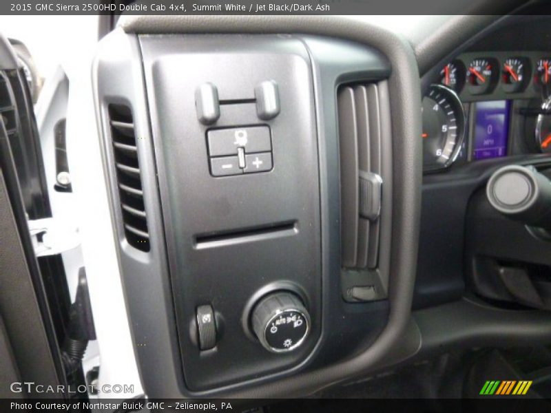 Summit White / Jet Black/Dark Ash 2015 GMC Sierra 2500HD Double Cab 4x4