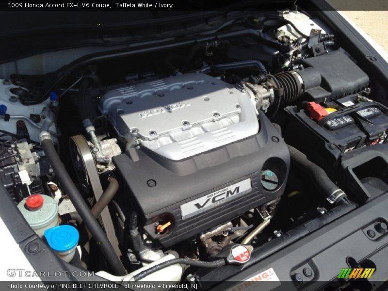 Taffeta White / Ivory 2009 Honda Accord EX-L V6 Coupe