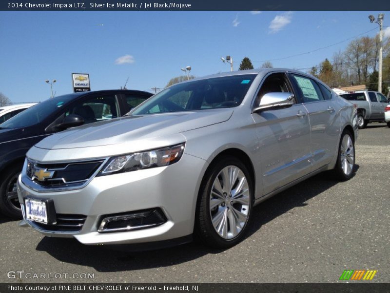 Silver Ice Metallic / Jet Black/Mojave 2014 Chevrolet Impala LTZ