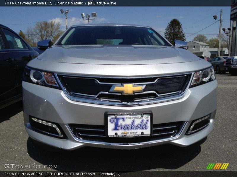 Silver Ice Metallic / Jet Black/Mojave 2014 Chevrolet Impala LTZ