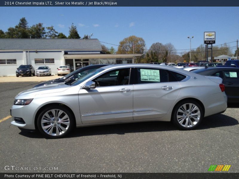 Silver Ice Metallic / Jet Black/Mojave 2014 Chevrolet Impala LTZ
