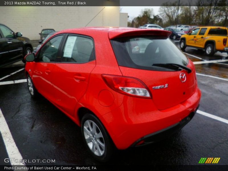 True Red / Black 2013 Mazda MAZDA2 Touring