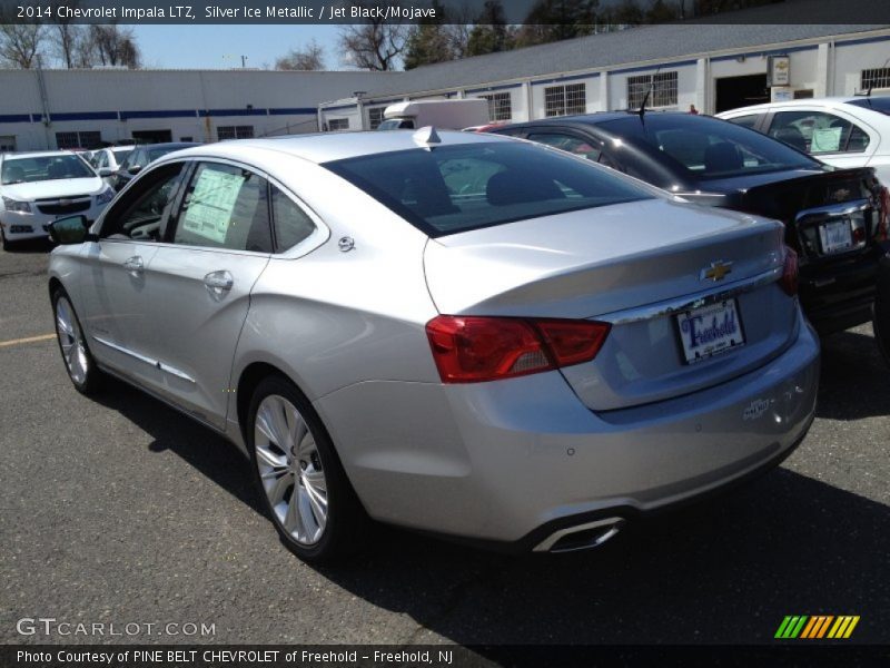 Silver Ice Metallic / Jet Black/Mojave 2014 Chevrolet Impala LTZ