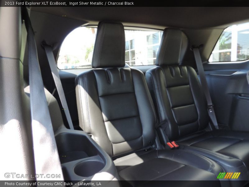 Ingot Silver Metallic / Charcoal Black 2013 Ford Explorer XLT EcoBoost