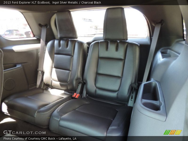Ingot Silver Metallic / Charcoal Black 2013 Ford Explorer XLT EcoBoost