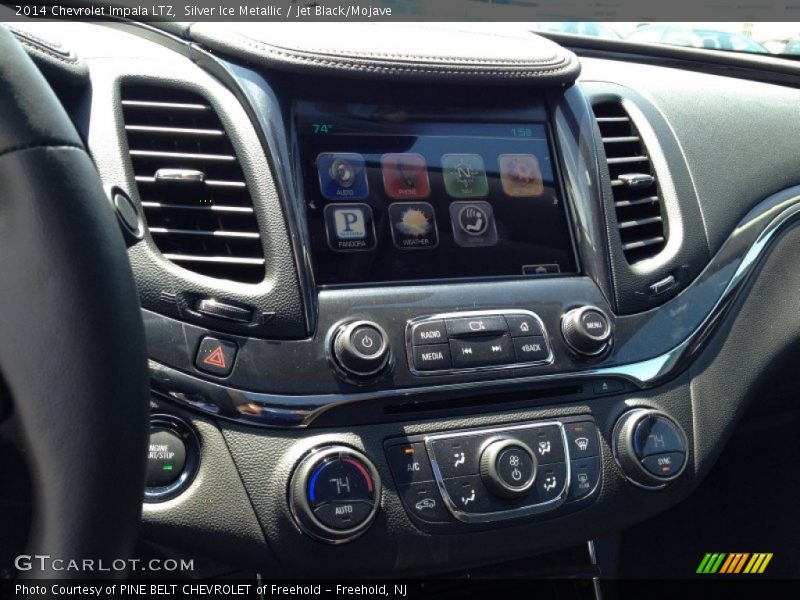 Silver Ice Metallic / Jet Black/Mojave 2014 Chevrolet Impala LTZ