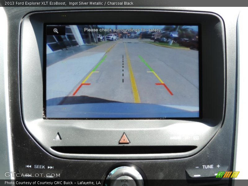 Ingot Silver Metallic / Charcoal Black 2013 Ford Explorer XLT EcoBoost