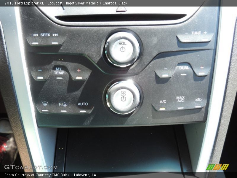 Ingot Silver Metallic / Charcoal Black 2013 Ford Explorer XLT EcoBoost