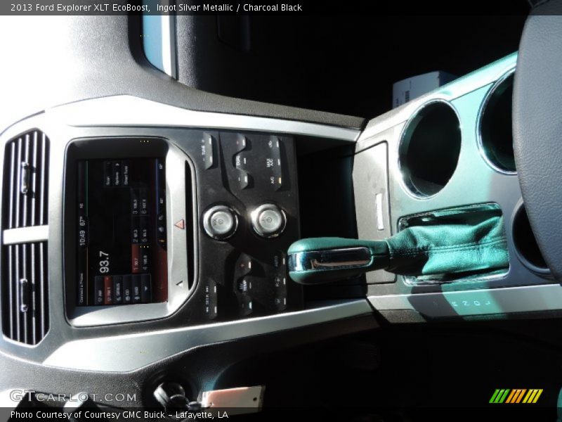 Ingot Silver Metallic / Charcoal Black 2013 Ford Explorer XLT EcoBoost