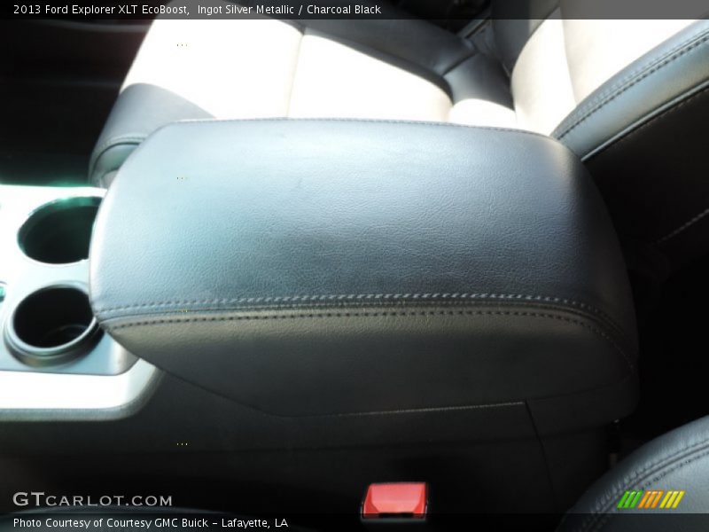 Ingot Silver Metallic / Charcoal Black 2013 Ford Explorer XLT EcoBoost