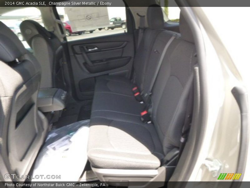 Champagne Silver Metallic / Ebony 2014 GMC Acadia SLE