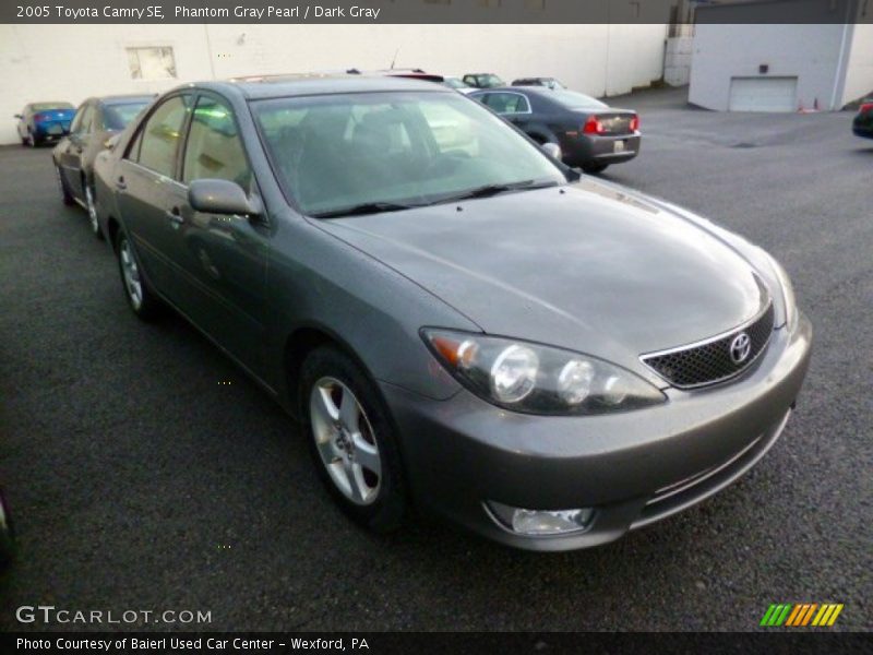 Phantom Gray Pearl / Dark Gray 2005 Toyota Camry SE