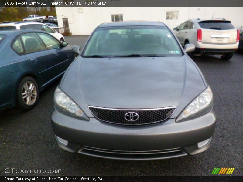 Phantom Gray Pearl / Dark Gray 2005 Toyota Camry SE