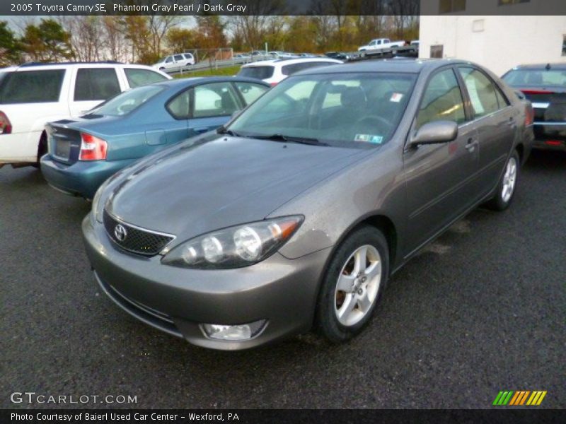 Phantom Gray Pearl / Dark Gray 2005 Toyota Camry SE