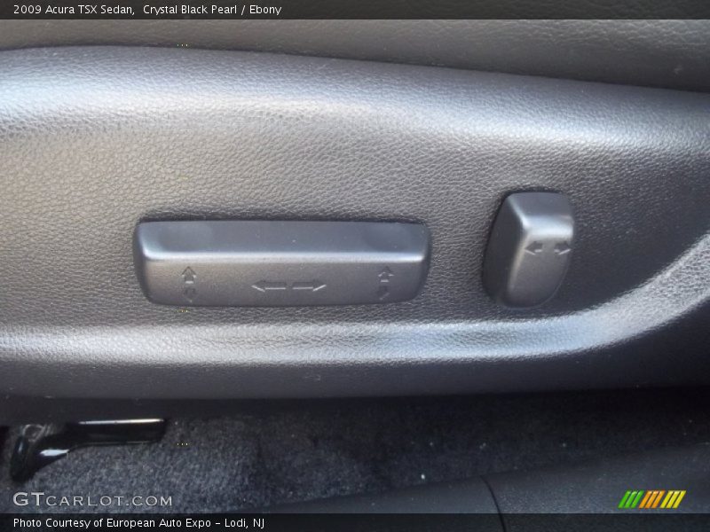 Crystal Black Pearl / Ebony 2009 Acura TSX Sedan