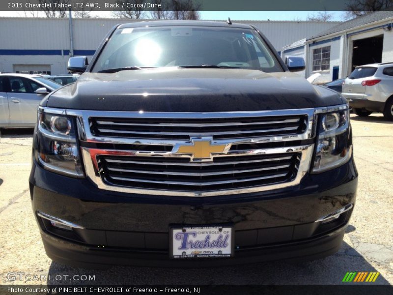 Black / Cocoa/Dune 2015 Chevrolet Tahoe LTZ 4WD